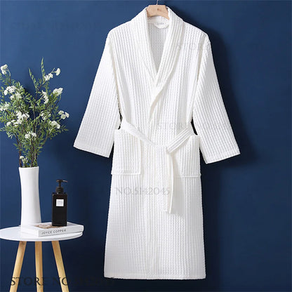 Peignoir de bain homme éponge