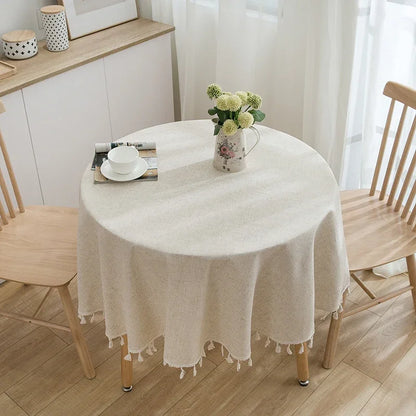 Nappe ronde coton