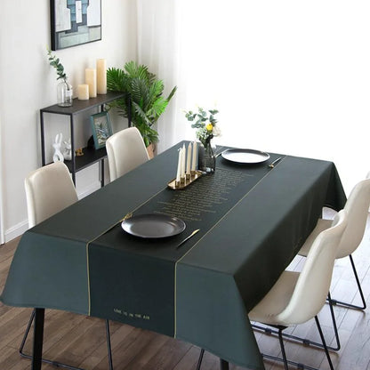Nappe ronde noire