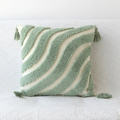 Housse de coussin colorée
