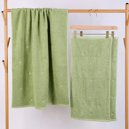 Serviette de bain bébé fille