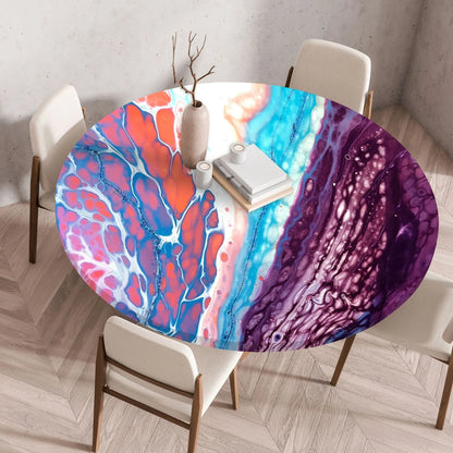 Nappe cirée transparente