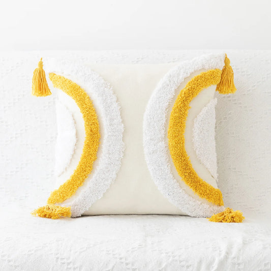 Housse de coussin colorée