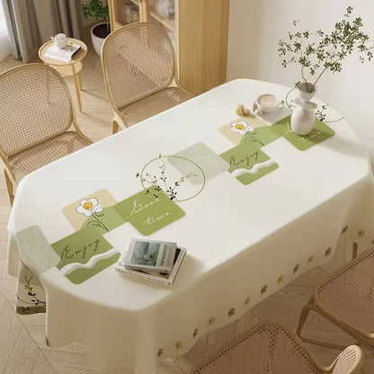 Nappes ovales anti taches