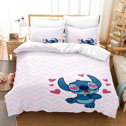 Parure de lit stitch 2 personnes