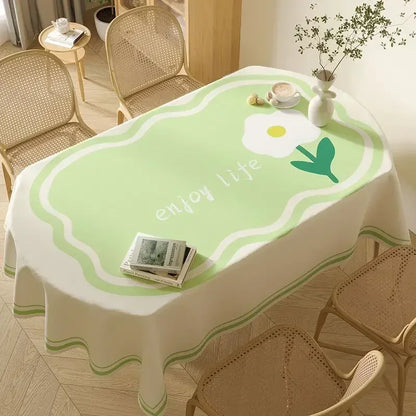 Nappe ovale toile cirée