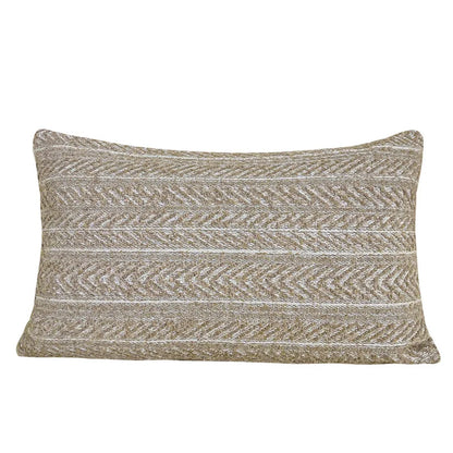 Housse de coussin gris
