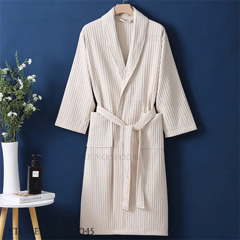 Peignoir de bain homme éponge