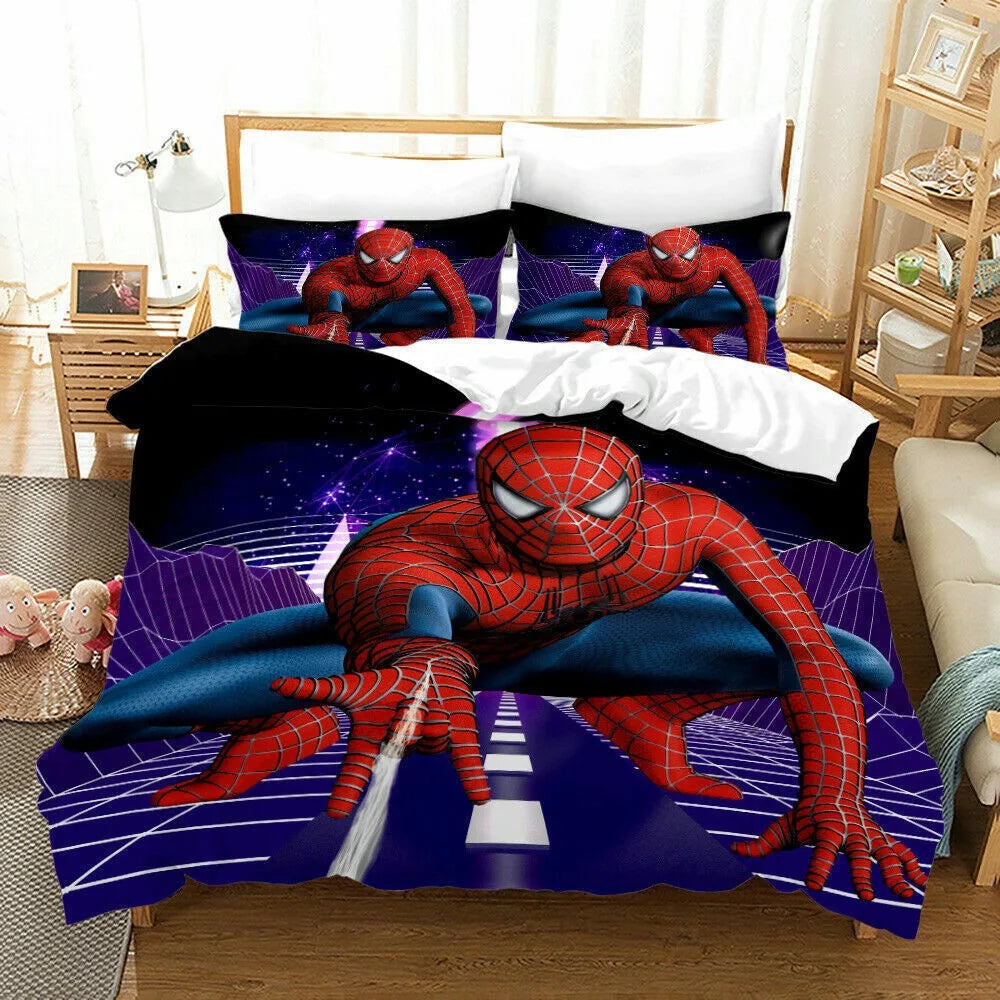 Parure de lit spiderman