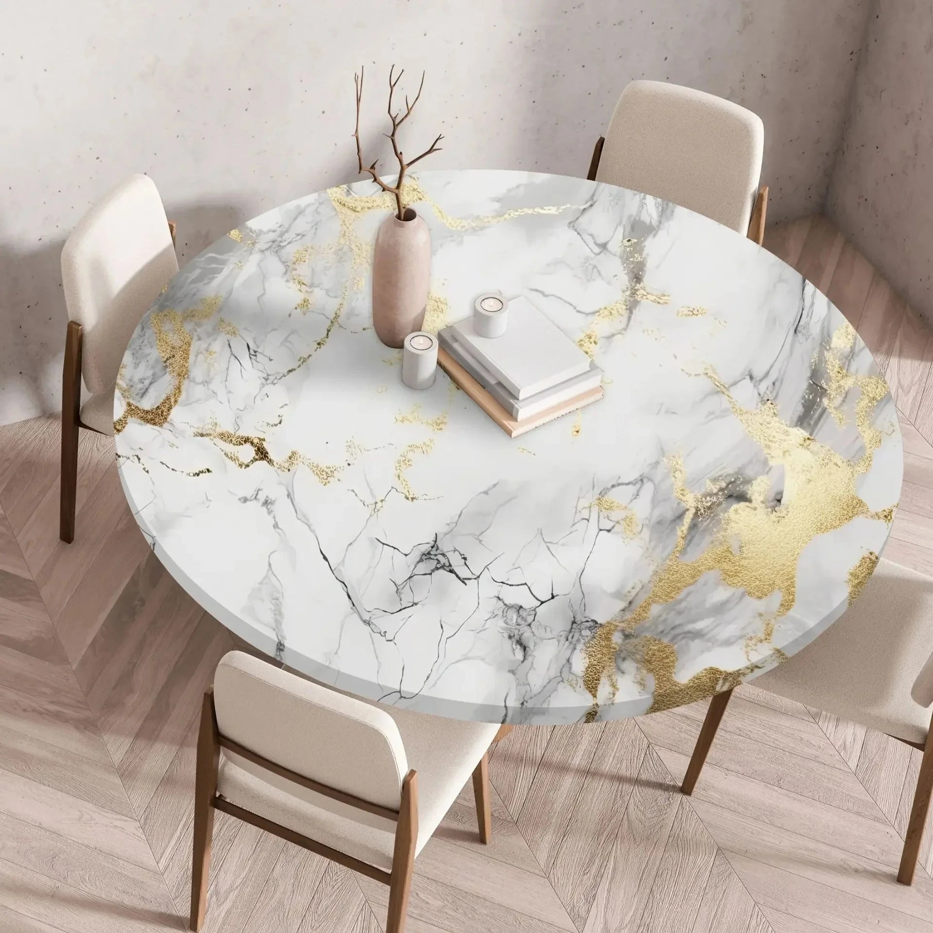 Nappe cirée transparente