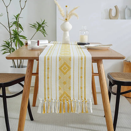 Chemin de table en tissu