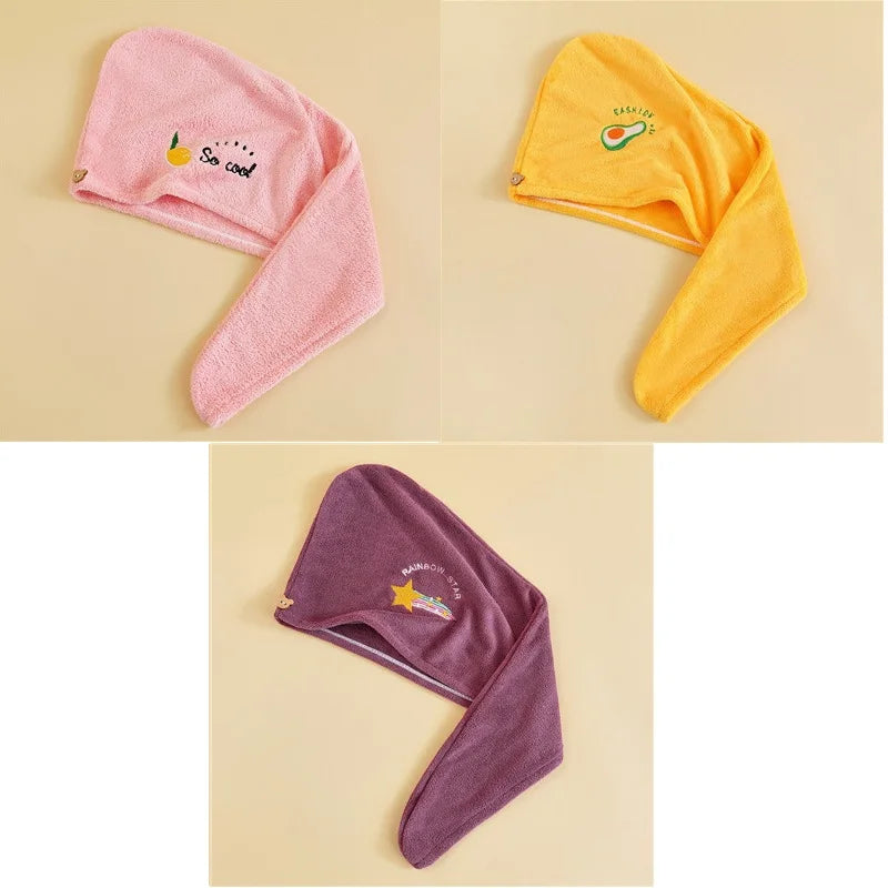 Serviette en coton pour cheveux