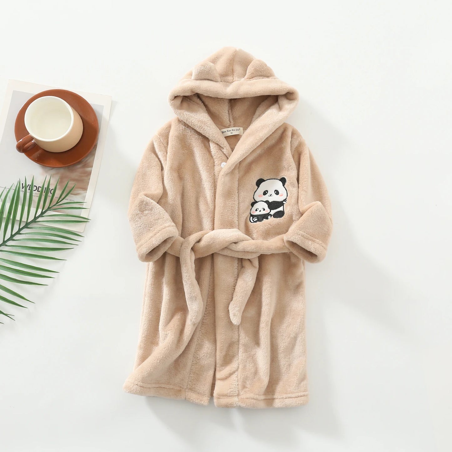 Peignoir de bain bébé fille