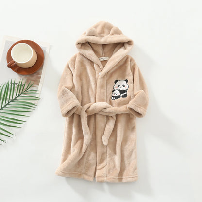 Peignoir de bain bébé fille