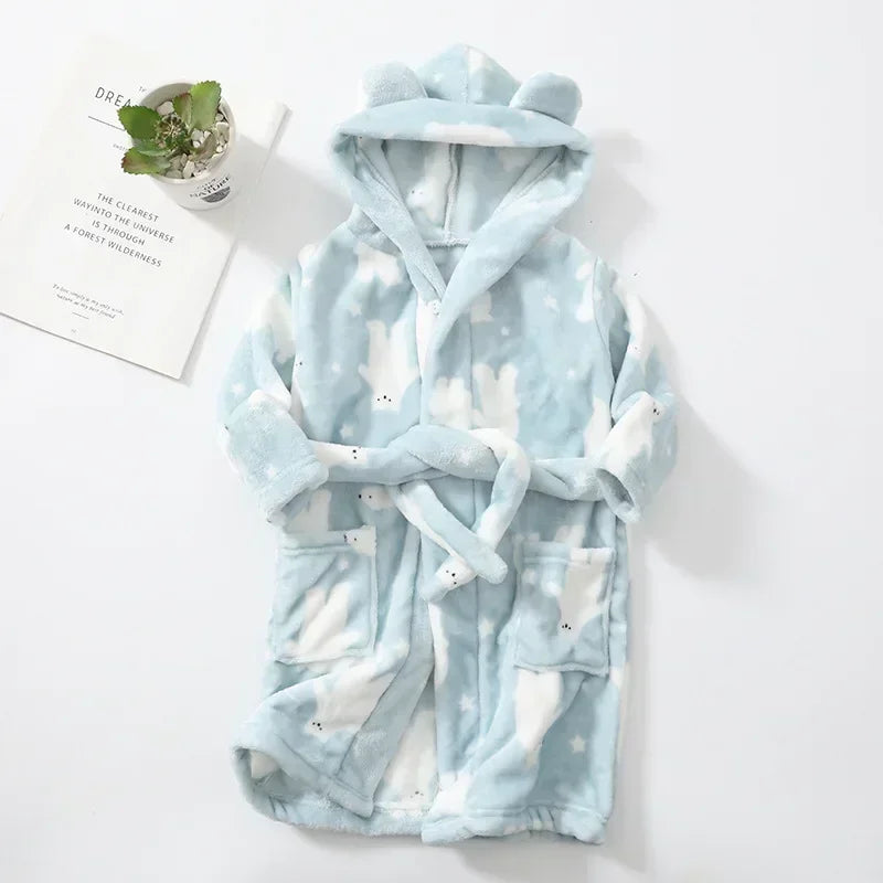 Peignoir de bain bébé fille