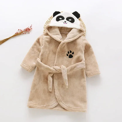 Peignoir de bain bébé fille