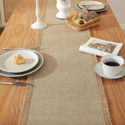 Chemin de table en lin