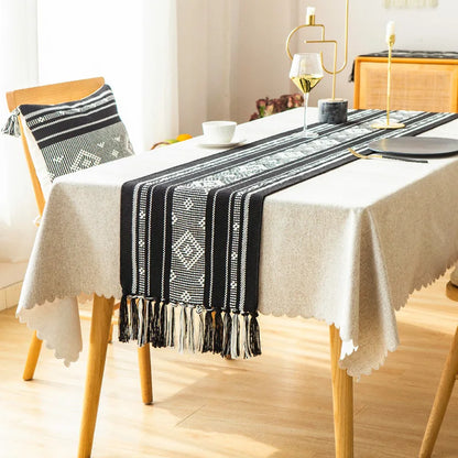 Chemin de table en tissu