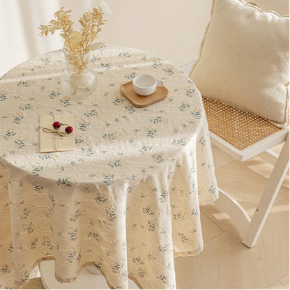 Nappe de table ronde