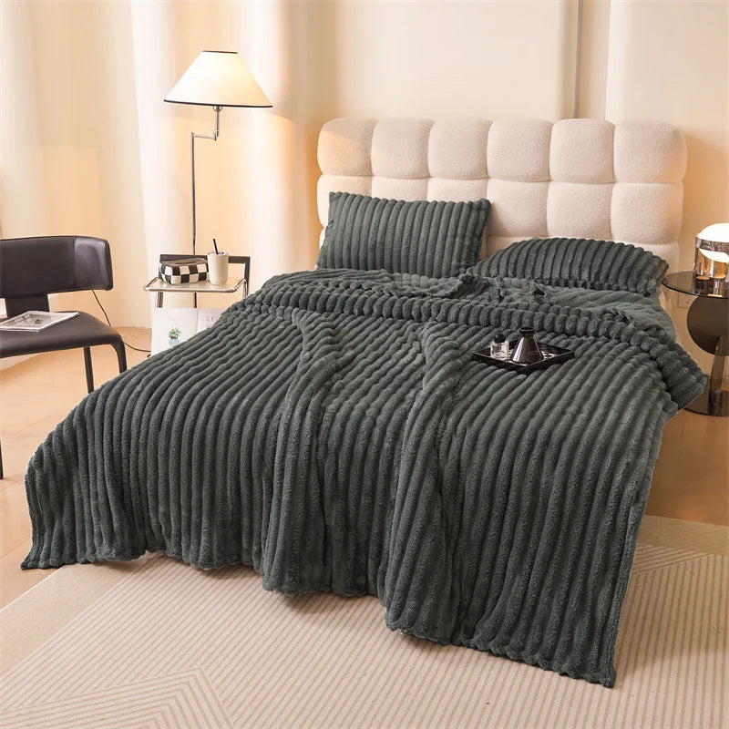 Jeté de lit velours