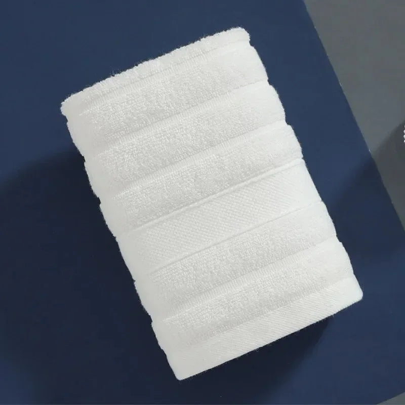 Carré visage serviette