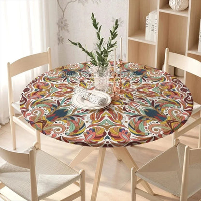 Nappe ronde toile cirée