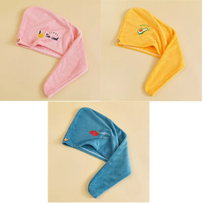 Serviette en coton pour cheveux