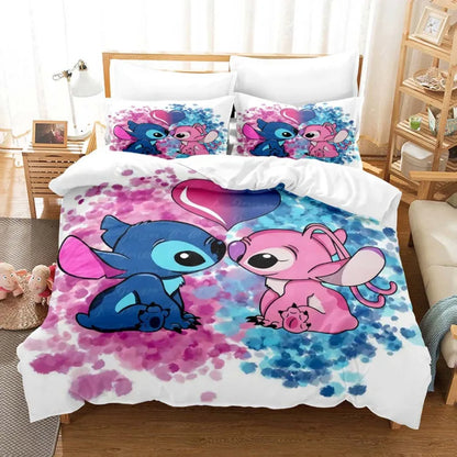 Parure de lit stitch 2 personnes