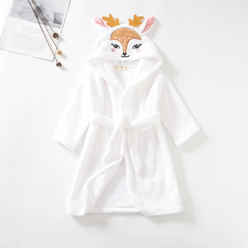 Peignoir de bain bébé fille