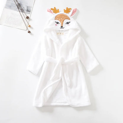 Peignoir de bain bébé fille
