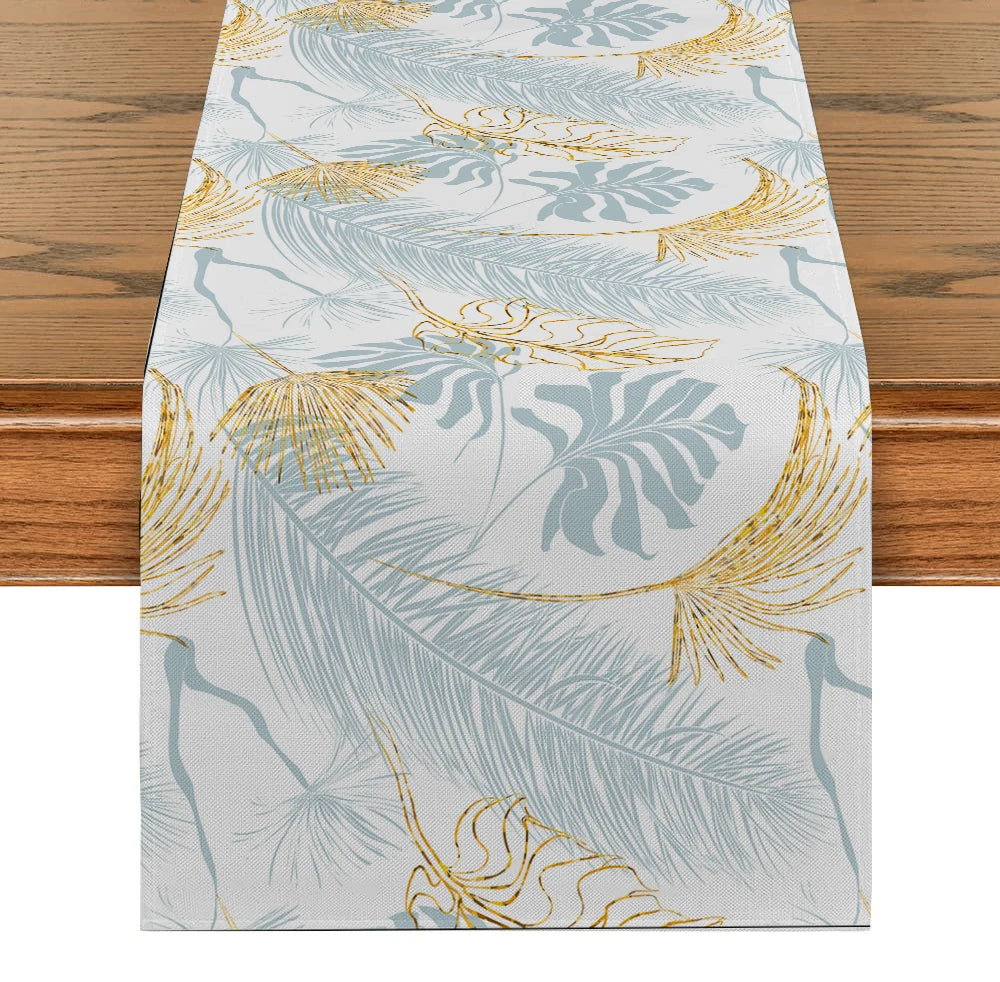 Chemin de table naturel