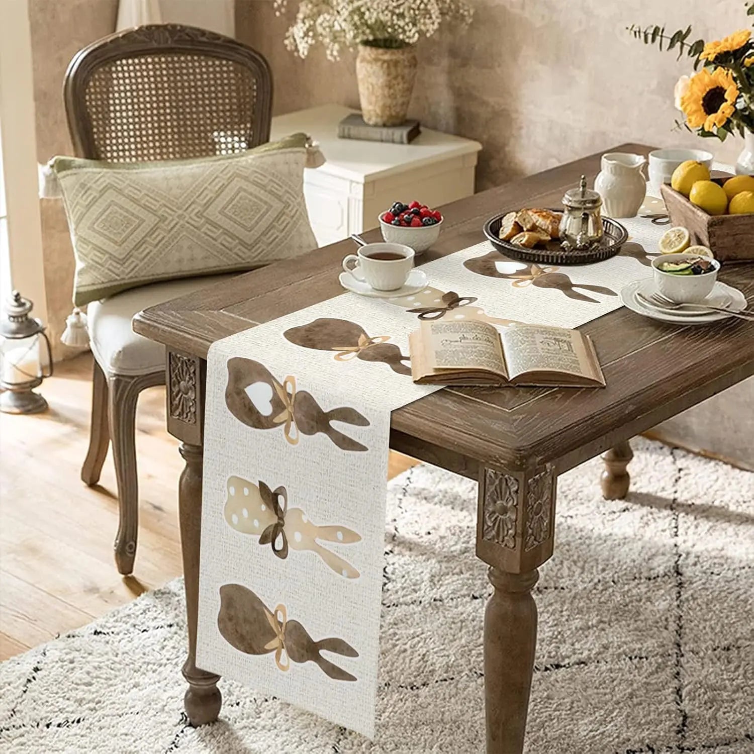 Chemin de table Pâques