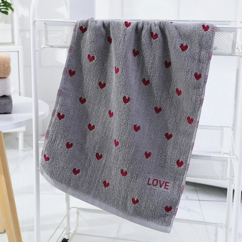 Serviette de toilette en coton