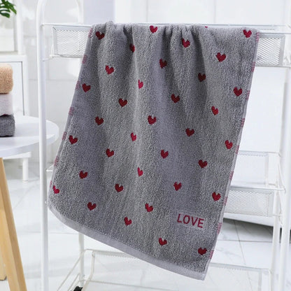 Serviette de toilette en coton