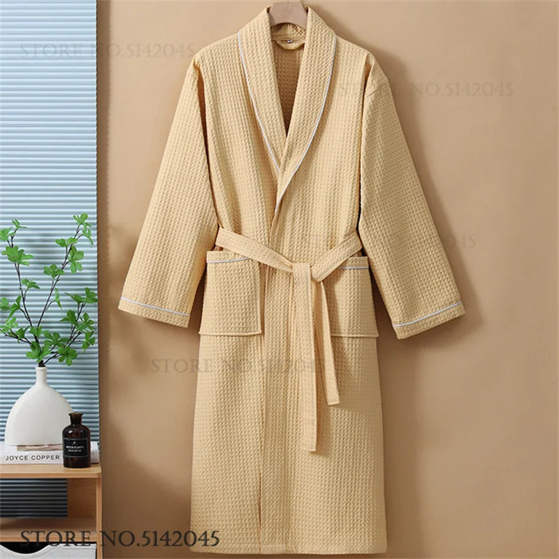 Peignoir de bain homme éponge
