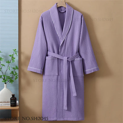 Peignoir de bain homme éponge