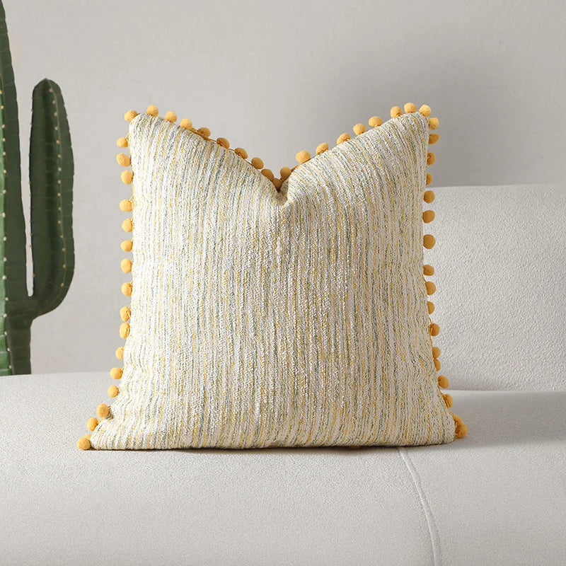 Housse de coussin crochet