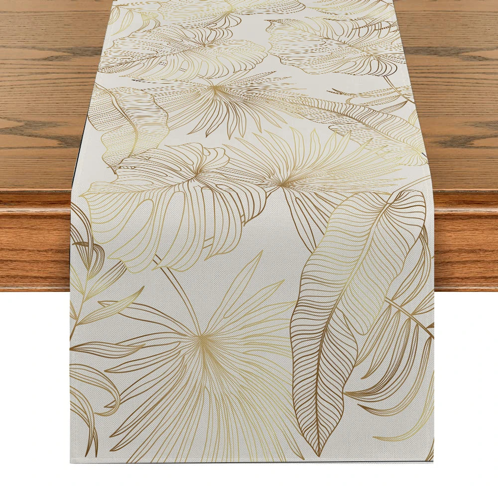 Chemin de table naturel
