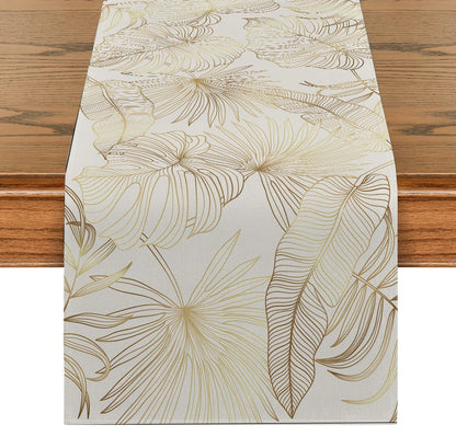 Chemin de table naturel
