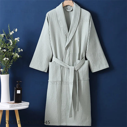 Peignoir de bain homme éponge