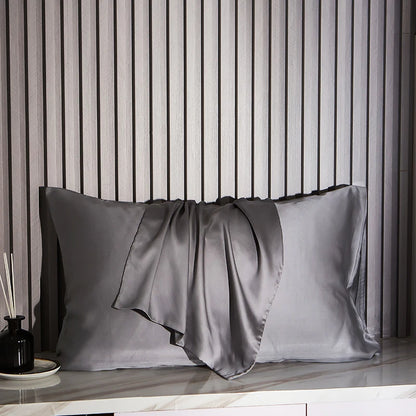 Housse de coussin soie