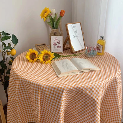 Nappe ronde enduite