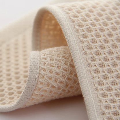 Serviette de bain nid d'abeille