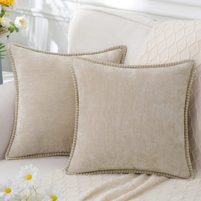Housse de coussin 60x60 pour canapé