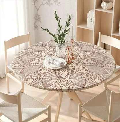 Nappe ronde toile cirée