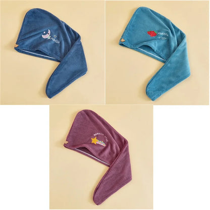 Serviette en coton pour cheveux