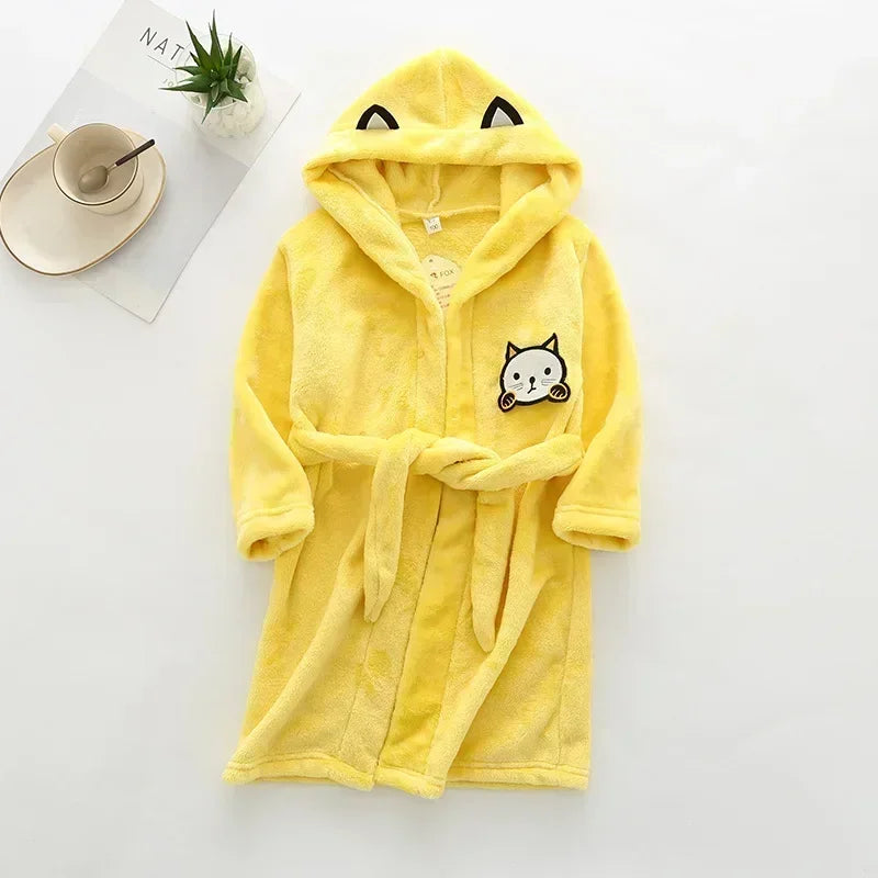 Peignoir de bain bébé fille