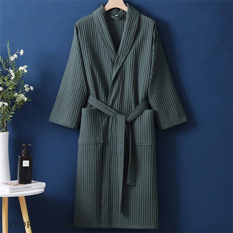Peignoir de bain homme éponge