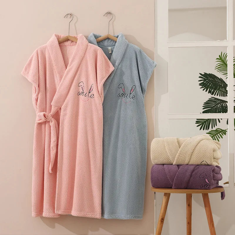 Peignoir de bain coton