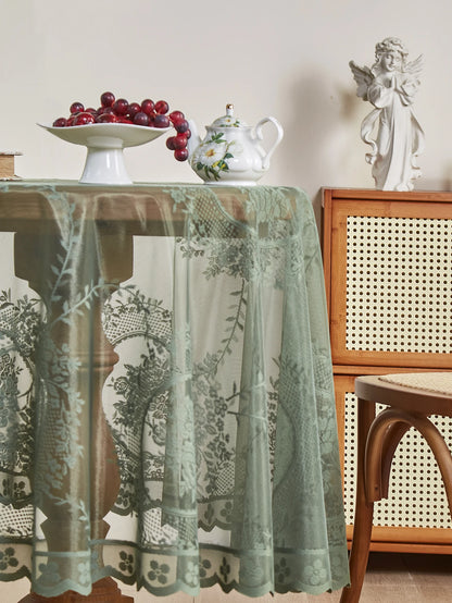Nappe dentelle ronde